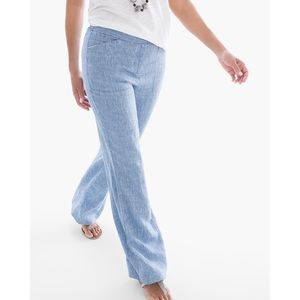 New!! Chico’s Linen Wide Leg Pants!! Size 0